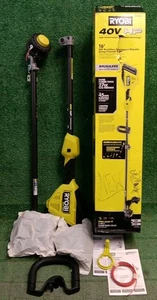 NEW OB Ryobi 40V Brushless 16"inch Carbon Fiber String Trimmer Kit - TOOL ONLY - Picture 1 of 15