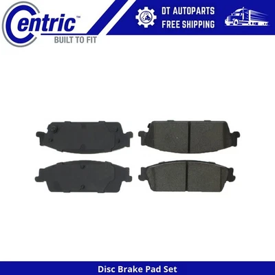 Para GMC Sierra 1500 2007-2013 | Pastillas de freno de disco traseras centradas | Cerámica Foto 1 de 4