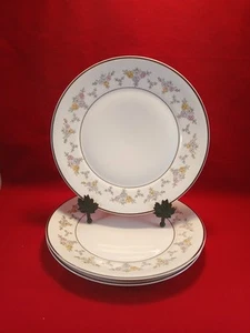 FAIRFIELD BY BAUM BROTHERS SET OF 3 FINE PORCELAIND DINNER PLATES 10 1/8" POLAND - Picture 1 of 5