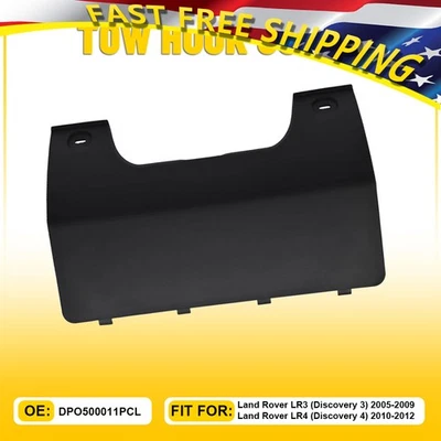 Parachoques trasero para Land Rover LR4 LR3 05-09 ojo de remolque gancho cubierta tapa de remolque con clips Foto 1 de 4