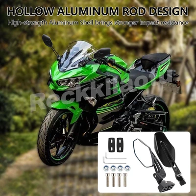 Espejos retrovisores de carreras de moto para Honda CBR 250 600 F4 F4i RR 1000 929 954 Foto 1 de 4