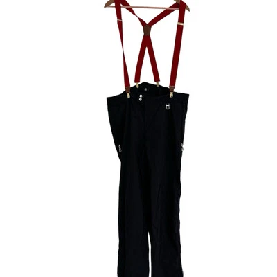 Baberos de nieve vintage BOGNER para hombre 40L azul oscuro invierno esquí snowboard pantalones Foto 1 de 4