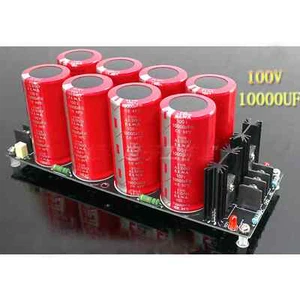 8 Capacitor Red Robe ELNA 100V 10000UF Capacitor Schottky Rectifier Filter Power - Picture 1 of 7