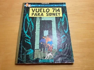 Cómic - TINTIN · VUELO 714 PARA SIDNEY - 2ª Edición 1971 Ed. Juventud - Español - Foto 1 di 10