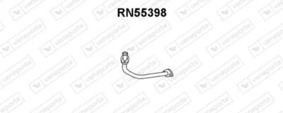 TUYAU D'éCHAPPEMENT RENAULT 19 II 1.7,RAPID CAMIONNETTE/MONOSPACE 1.4 CAT - Photo 1/2