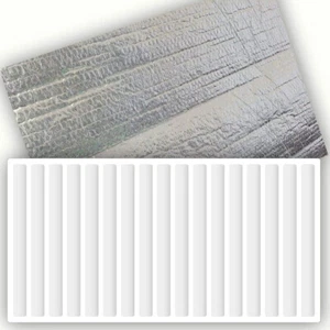 Yuzet Radiator Insulation Foil Reflector Roll DIY panels Bulk Roll 0.6m x 5m - Picture 1 of 2