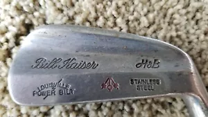 H&B Louisville PowerBilt Bill Kaiser 2 iron stainless steel Golf Pride grip RH - Picture 1 of 8