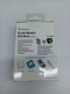 Intertechno Itl-230 Funk-modul Ein/aus Lichtschalter - Bild 1 von 6