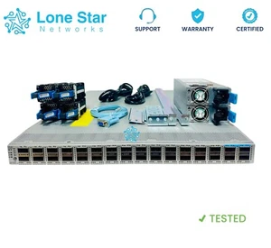 Cisco N9K-C93180LC-EX 9300 Series up to 32 +40-50G-Lifetime Warranty - Picture 1 of 1