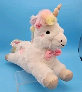 FAO Schwarz Rosa Regenbogen Einhorn Plüsch 16 Zoll LED Licht und Sound Musik 2021 USA - Bild 1 von 11