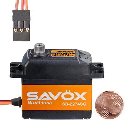 Digital Brushless HV Standard Servo SB-2274SG SAVÖX 80101040 810218 - Bild 1 von 4