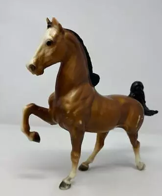 Breyer Traditional Series #52 Commander The Five Gaiter Sorrel Horse Figure VTG - Image 1 of 4