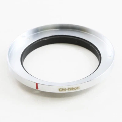 Olympus OM mount lens to Nikon F mount adapter Df D4 D750 D810 D3300 D5500 D7200 - Image 1 of 2