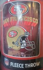 San Francisco 49ers NFL Northwest Helmet Fleece Throw Blanket Garoppolo 50x60