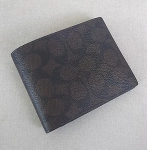 Coach 3 In 1 Wallet In Signature coated canvas Worldwide Shipping T - 9038 - Picture 1 of 13