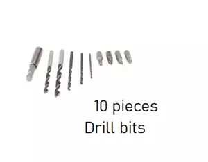 drill bits HSS magnetic holder wood Black Decker replacement point adapter PH2 - Picture 1 of 6
