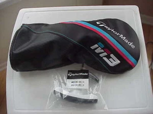 New Taylor Made M3 DRIVER Head Cover + Wrench - Picture 1 of 1