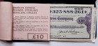 VINTAGE 1971 AMERICAN EXPRESS TRAVELERS CHEQUES POUNDS £10 x9 AND £5 x1 UNUSED