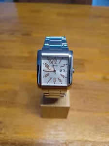 Esprit Herren Uhr Datum , 100151, neue Batterie, Gliederband. - Bild 1 von 14