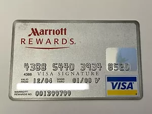 Marriott Rewards Visa Credit Card▪️Exp 01/08▪️Bank One, Delaware, N. A. - Picture 1 of 2