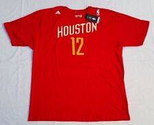 Mens Size 2XL Red Adidas THE GO-TO TEE #12 D. Howard Houston Rockets T-Shirt