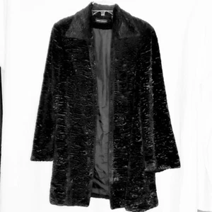 Valerie Stevens Plush Faux Fur Vintage 90's Coat - Picture 1 of 8