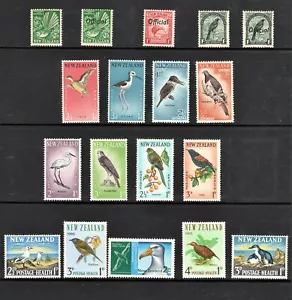 VÖGEL - SAMMLUNG NEUSEELAND & KOCHINSELN ETC SET & MINIBLÄTTER ETC POSTFRISCH - Bild 1 von 10