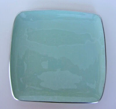 Julia Knight Eclipse 9" Stackable Square Tray Surf NEW - Image 1 of 4