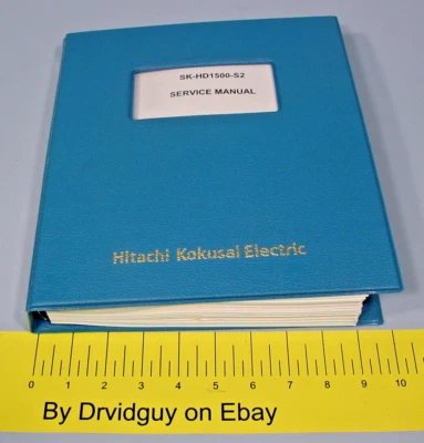 Hitachi Model SK-HD1500-S2/CA-HF1500 Color Camera System Service Manual - Image 1 of 2