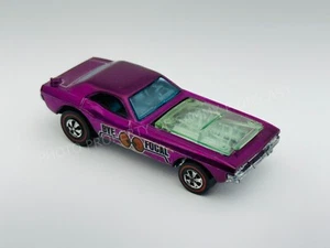 Hot Wheels Redline BYE FOCAL Magenta Dark Interior Clear Hood Very Nice !! - Picture 1 of 5