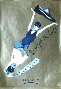 Original Vintage Poster MAX BALLY SWISS SHOE FASHION um 1990 - Bild 1 von 1