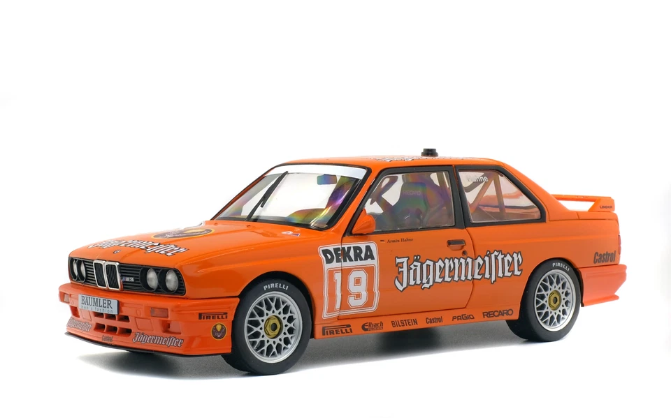 1/18 BMW E30 M3 #19 DTM 1992 HAHNE SOLIDO S1801504 - Immagine 1 di 1