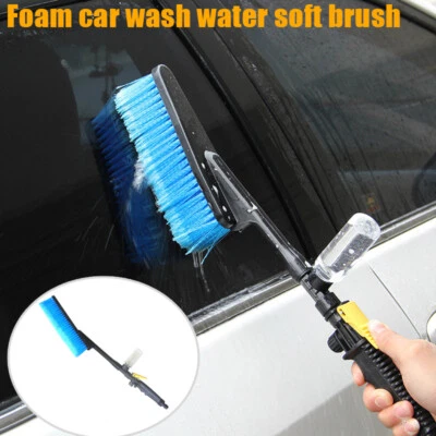 Professional Car Cleaning Wash Brush Tool Long Handle Flow Switch Foam Bottle - image 1 of 4