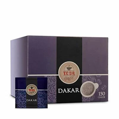 600 Cialde Carta TO.DA DAKAR in Carta Ese 44 MM. Gattopardo Originali! TODA