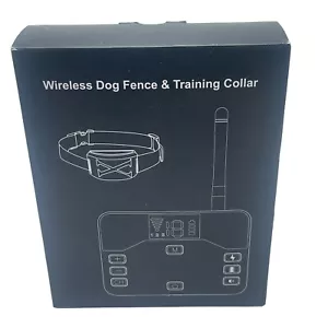 Wireless Dog Fence,2023 Wireless Boundary Containment System,2-in-1 Open Box - Picture 1 of 6