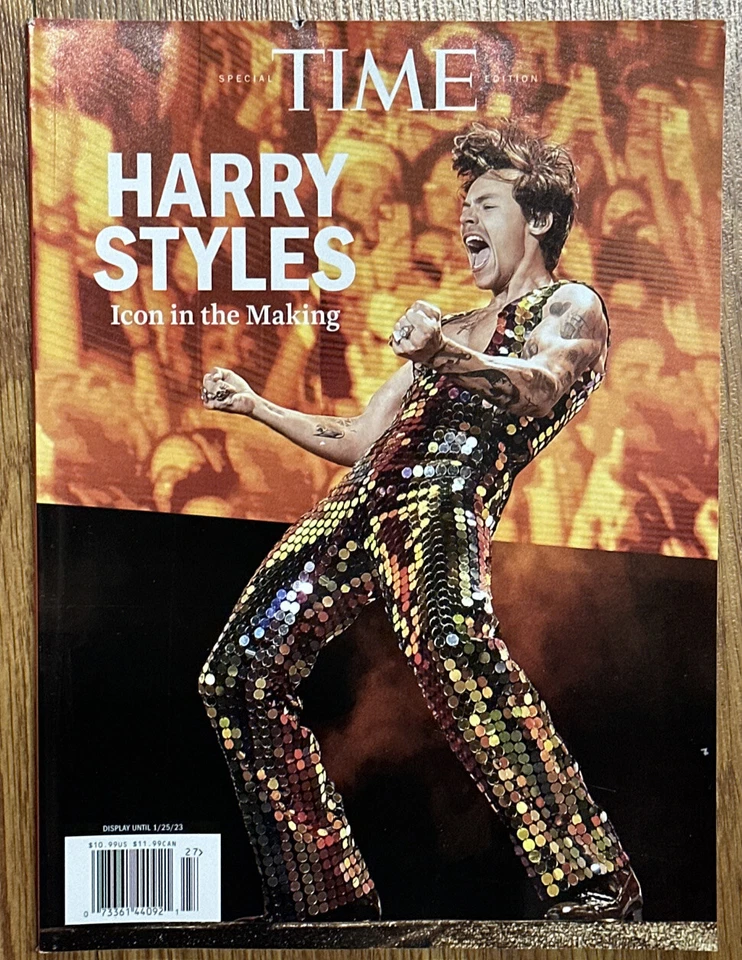 TIME MAGAZINE SPECIAL EDITION HARRY STYLES ICON IN THE MAKING 2022 - Image 1 of 1