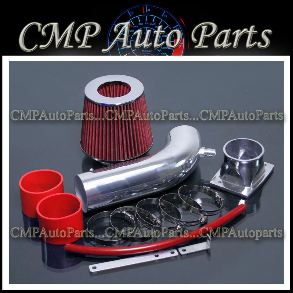 RED AIR INTAKE KIT FIT 1992-1995 LEXUS GS300 SC300 3.0L V6 ENGINE - Image 1 of 1