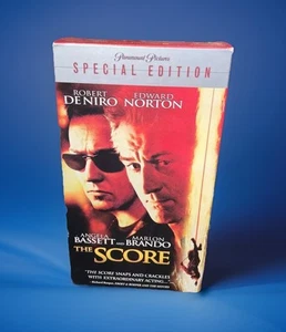 VHS Movie The Score Full Screen Special Edition Starring Robert DeNiro 2001 - Picture 1 of 9