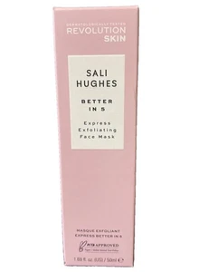 Revolution x Sali Hughes Better in 5 Express Exfoliating Face Mask 50ml BNIB - Picture 1 of 3