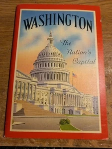 C1935 Washington The Nation's Capitol book - Picture 1 of 11