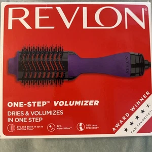 Revlon RVDR5222 One-Step Volumizer Hair Dryer, Dry & Style In One Step, Purple - Picture 1 of 5