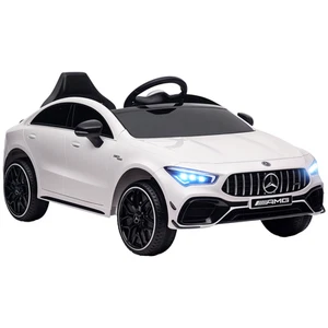 Mercedes-Benz AMG Licensed 12V Kids Ride on Car w/ Remote, White - Picture 1 of 11