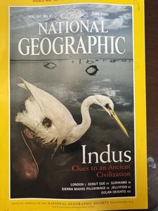 National Geographic June 2000 Indus Clues To Ancient Civilization - Imagen 1 de 5
