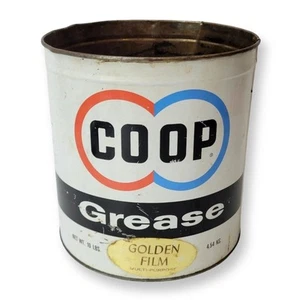 Co op 10 Pound Metal Grease Can Oil Can - Picture 1 of 6