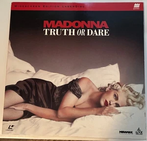 Madonna - Truth Or Dare - 12" WIDESCREEN EDITION Laser Disc Excellent condition. - Picture 1 of 3