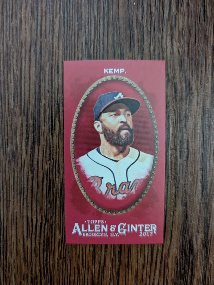 MATT KEMP 2017 Allen & Ginter X RED MINI 5/5 Card PWE - Image 1 of 1