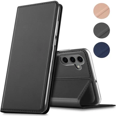 Flip Case für Samsung Galaxy S25 Plus Ultra Schutz Hülle Handy Tasche Klapphülle - Bild 1 von 4