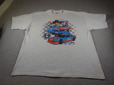 Camisa De Colección Richard Petty Para Hombres 3XL Gris NASCAR STP 43 Pontiac Grand Prix Museum Foto 1 de 4