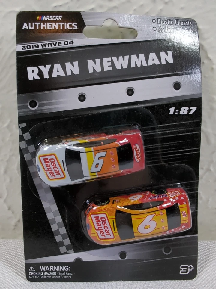 2019 NASCAR Authentics Wave 4 Ryan Newman #6 Oscar Mayer 2-pack 1/87 Scale
