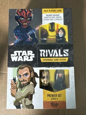 Funko Star Wars Rivals Series 2 Premier Set Maul, Baylon, Qui-Gon Jinn, Ahsoka  - Imagem 1 de 3